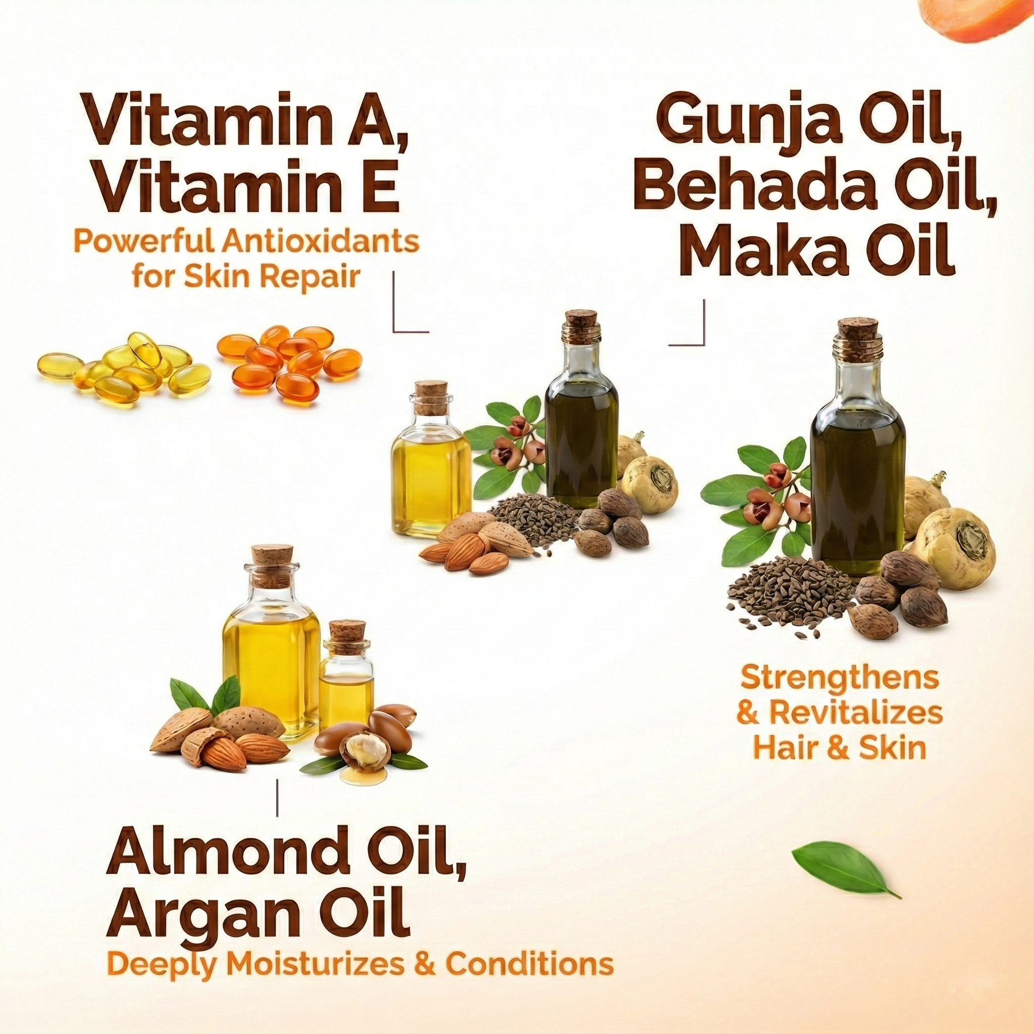 Vibetint Hair Serum with Vitamin E for Hair Growth & Shine, 30 ml - For All Hair Types