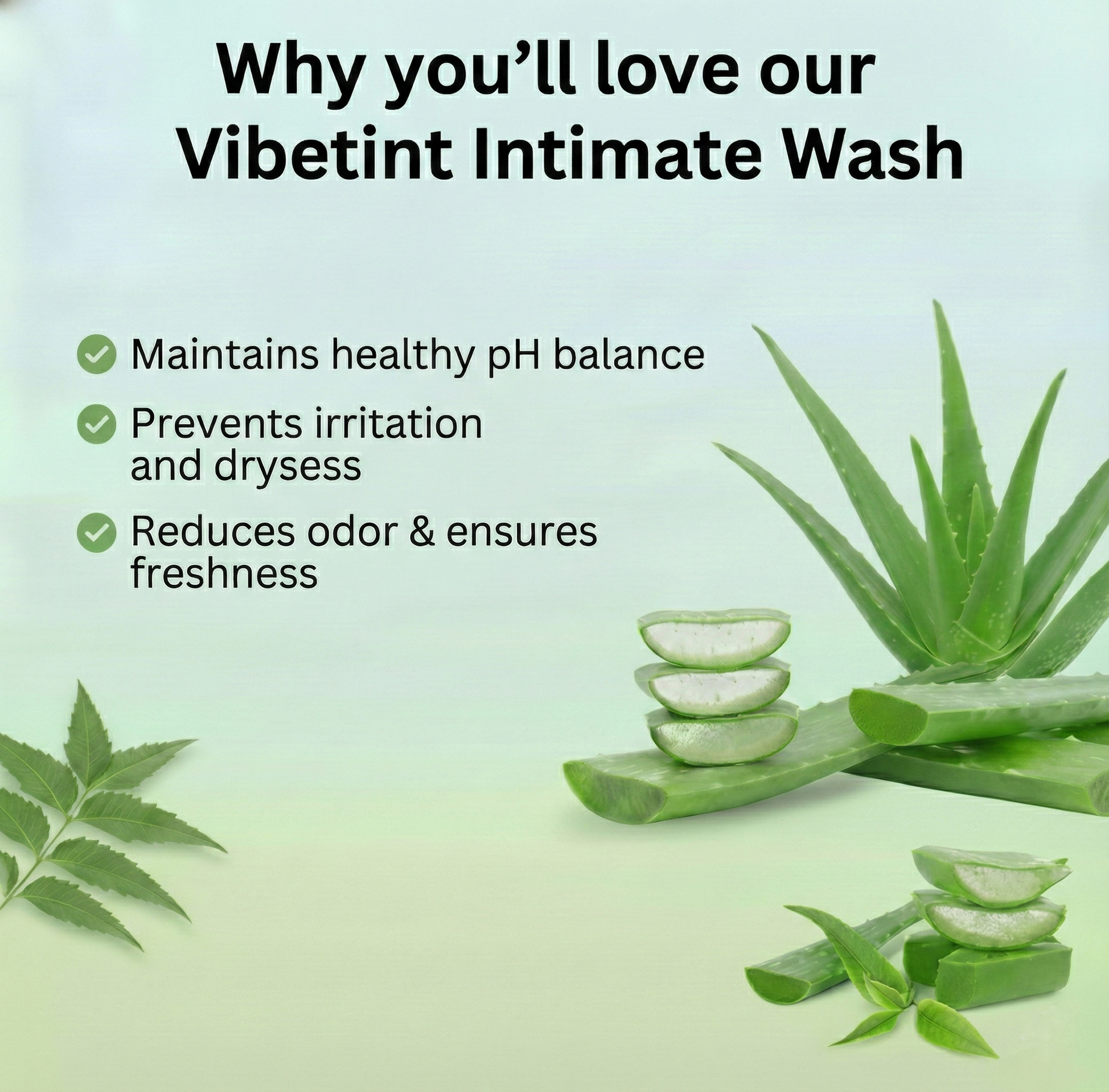 Vibetint Intimate Wash for Women | pH 3.5 | Expert Intimate Hygiene | 100 ml