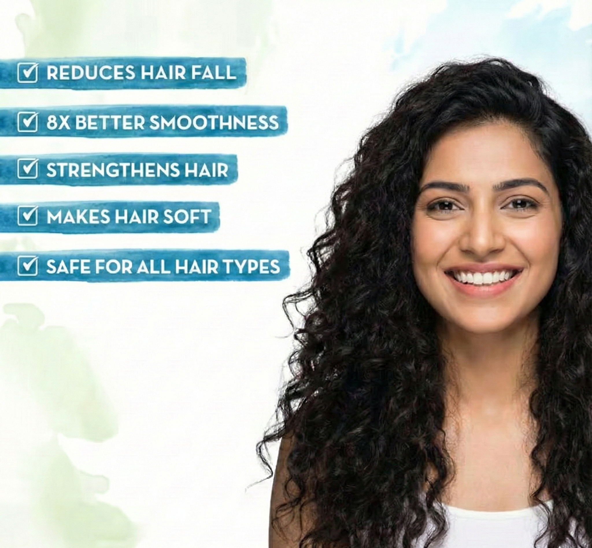 Vibetint Hair Fall Shampoo with Aloe Vera & Bhringraj | All Hair Types 200ml