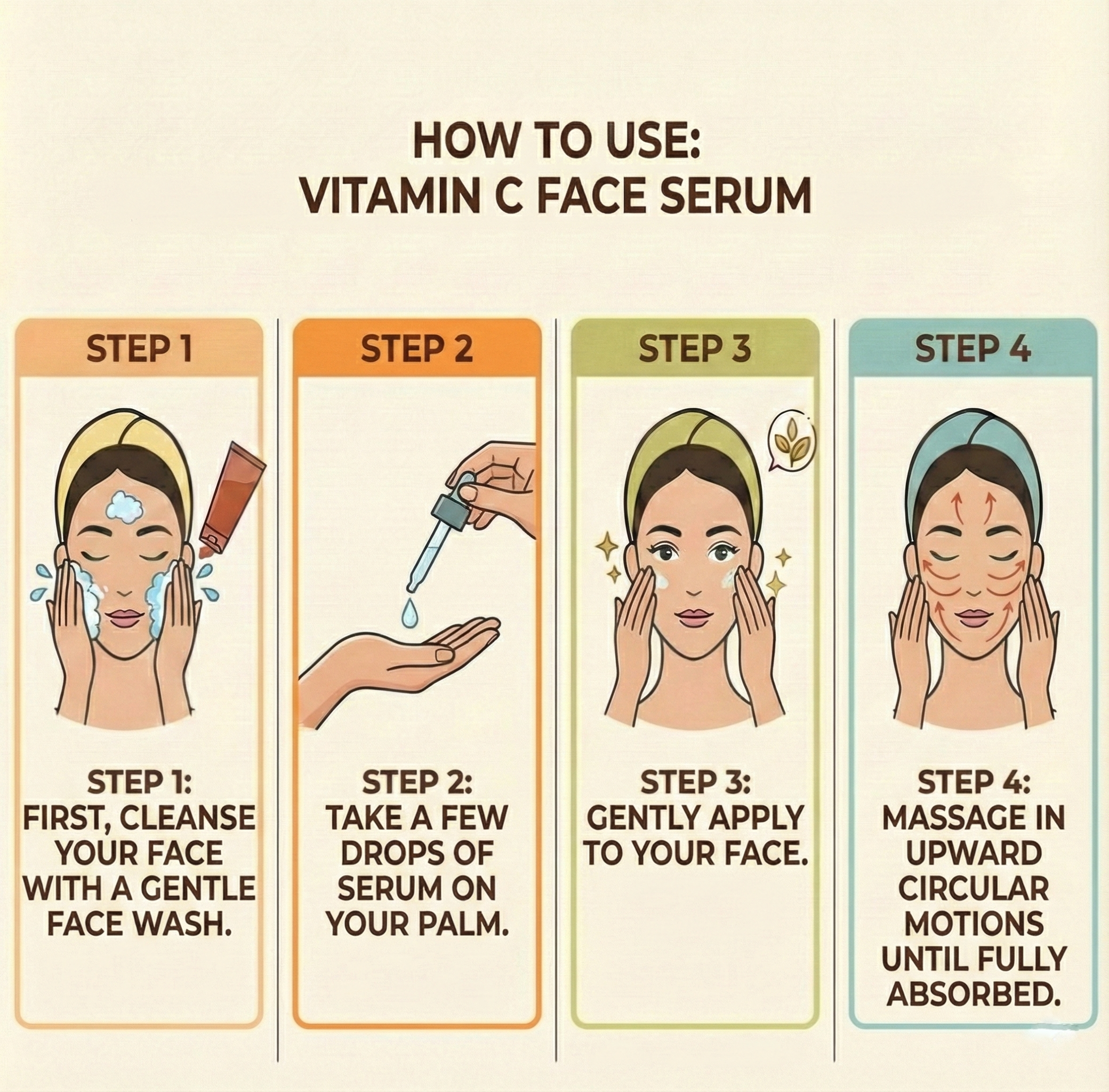 Vibetint Vitamin C Face Serum for Bright & Even Skin Tone, 30 ml